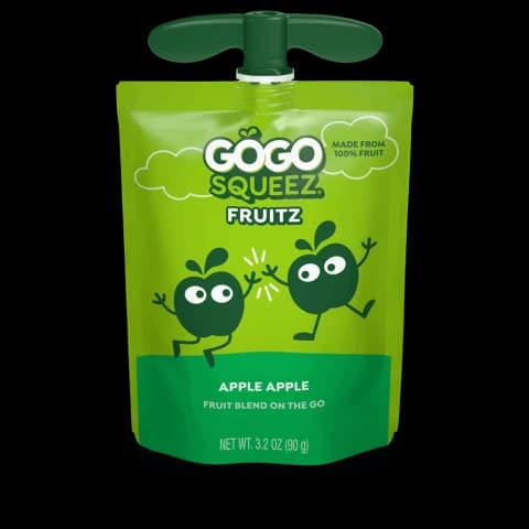 GoGo squeeZ applesauce package