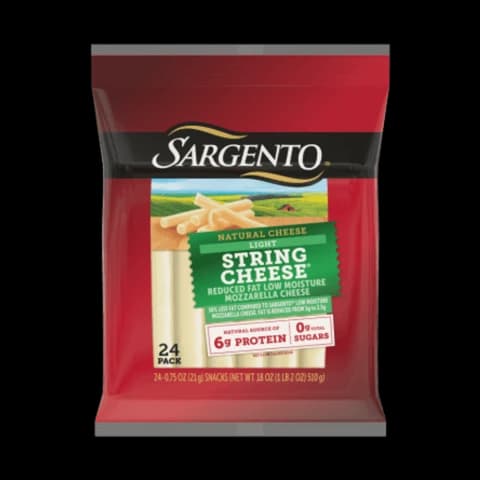 Sargento Light String Cheese package